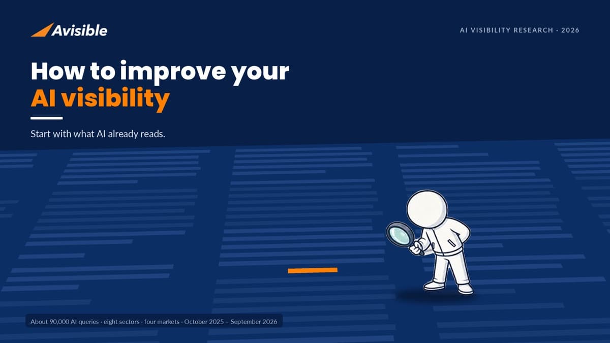How to improve your AI visibility: start with what AI already reads